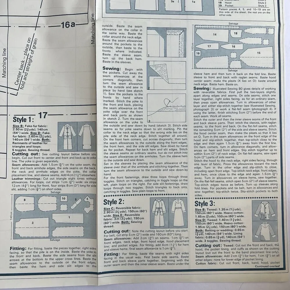 Vintage Designer Sewing Patterns Uncut Lot Of 3 Blouse Dress Jacket Skirt 70s